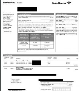 credit card statement understanding