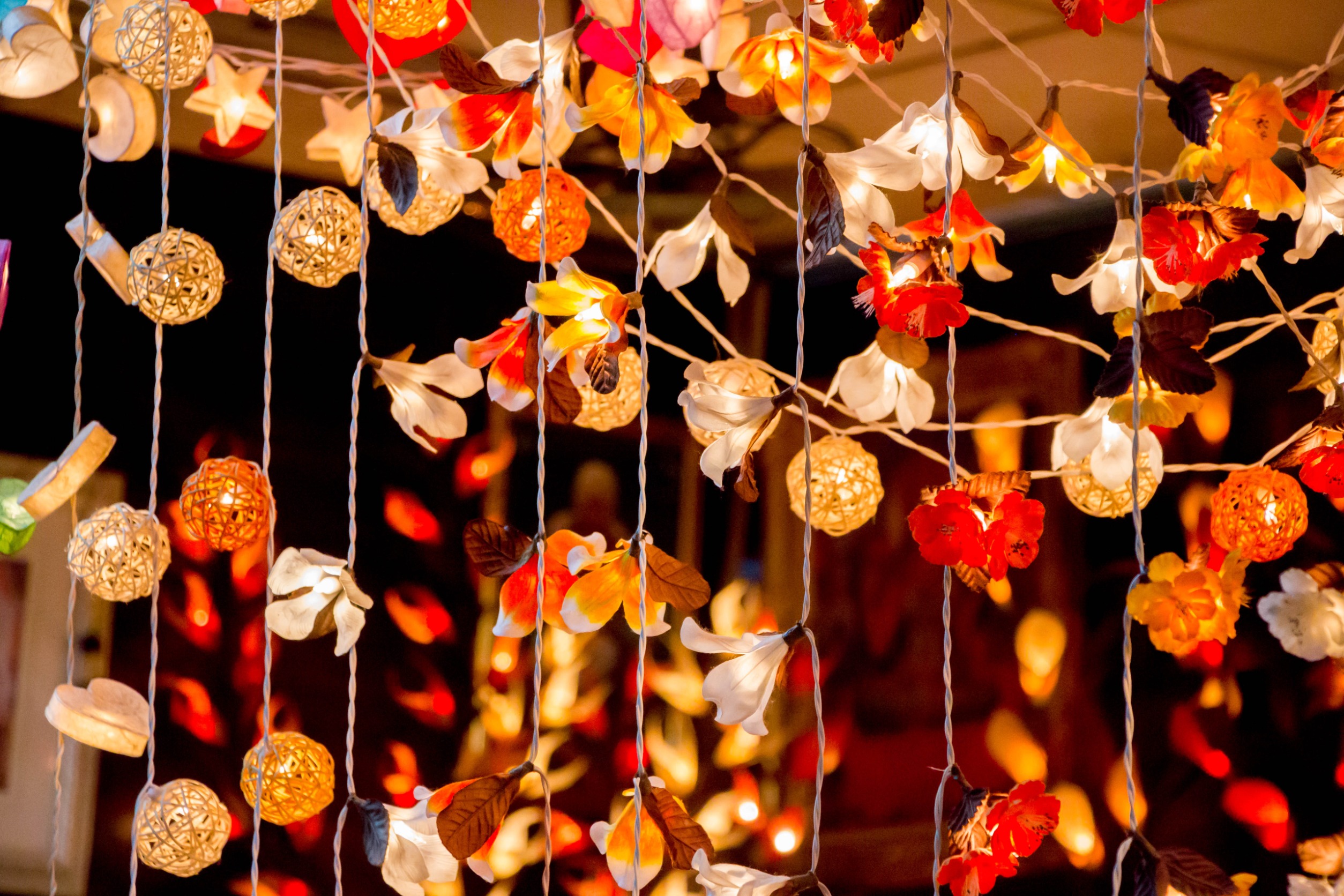 Hang String Lights For A Magical Touch