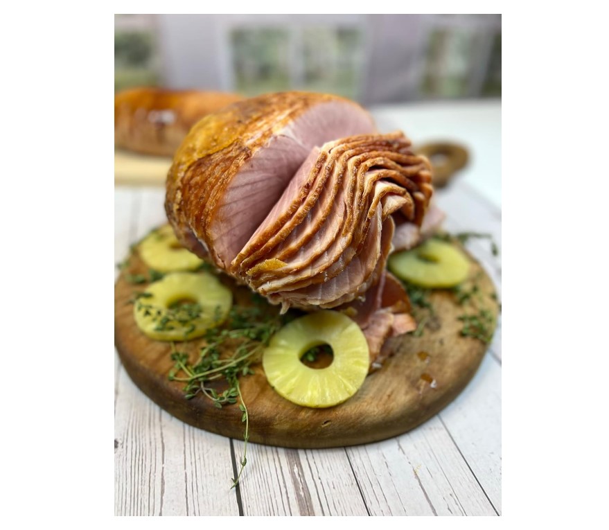 glazed ham