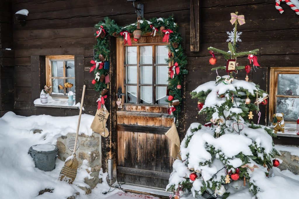 Scandinavian front door