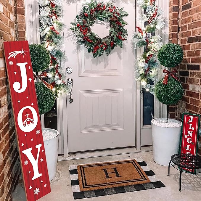 Farmhouse holiday decor