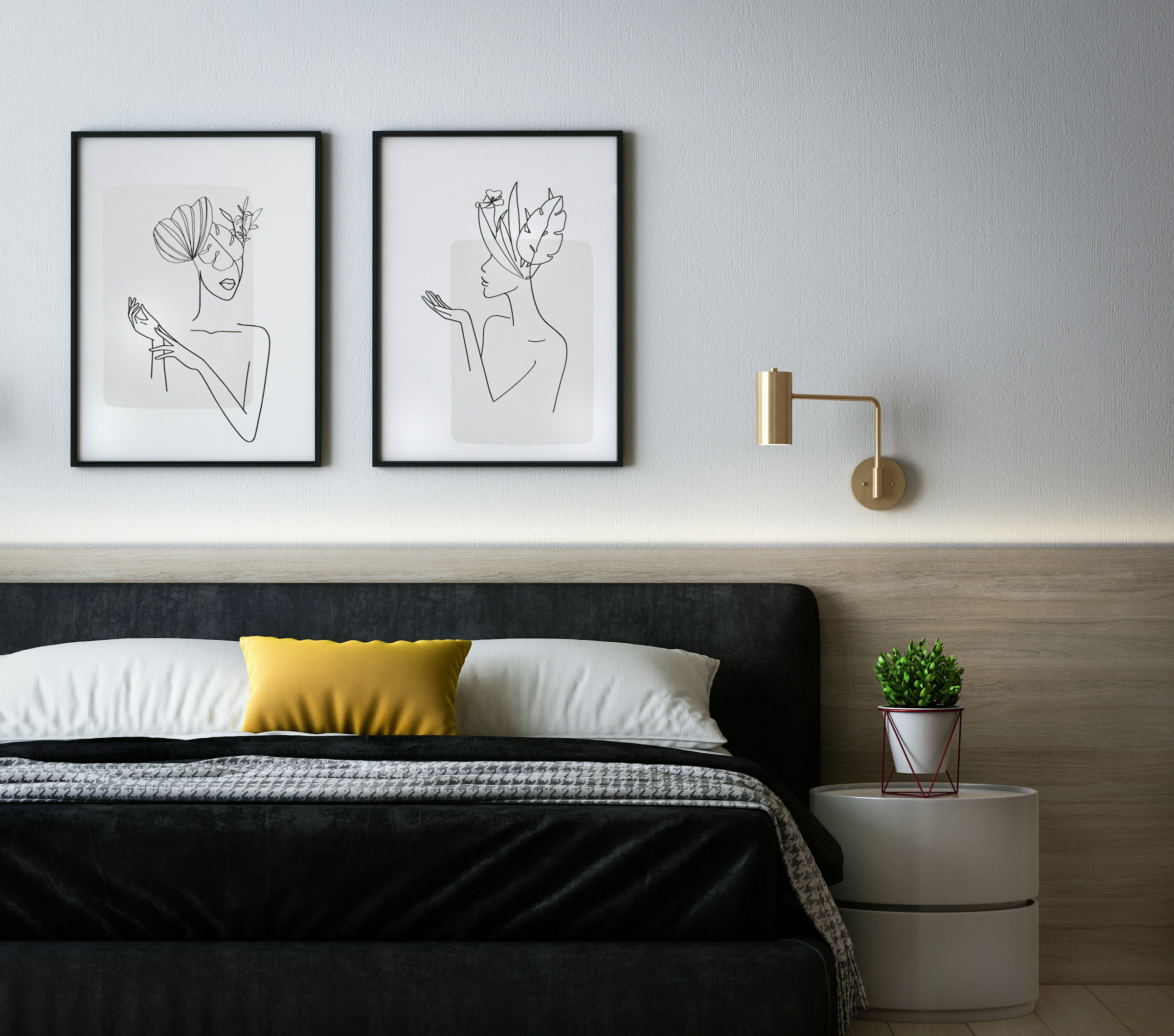 Art minimalist home decor