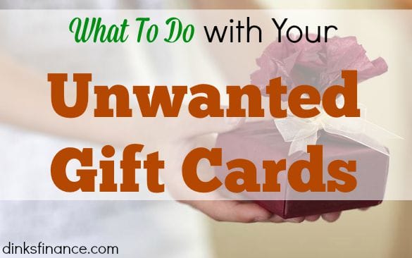 regifting, gift card, unwanted gift card