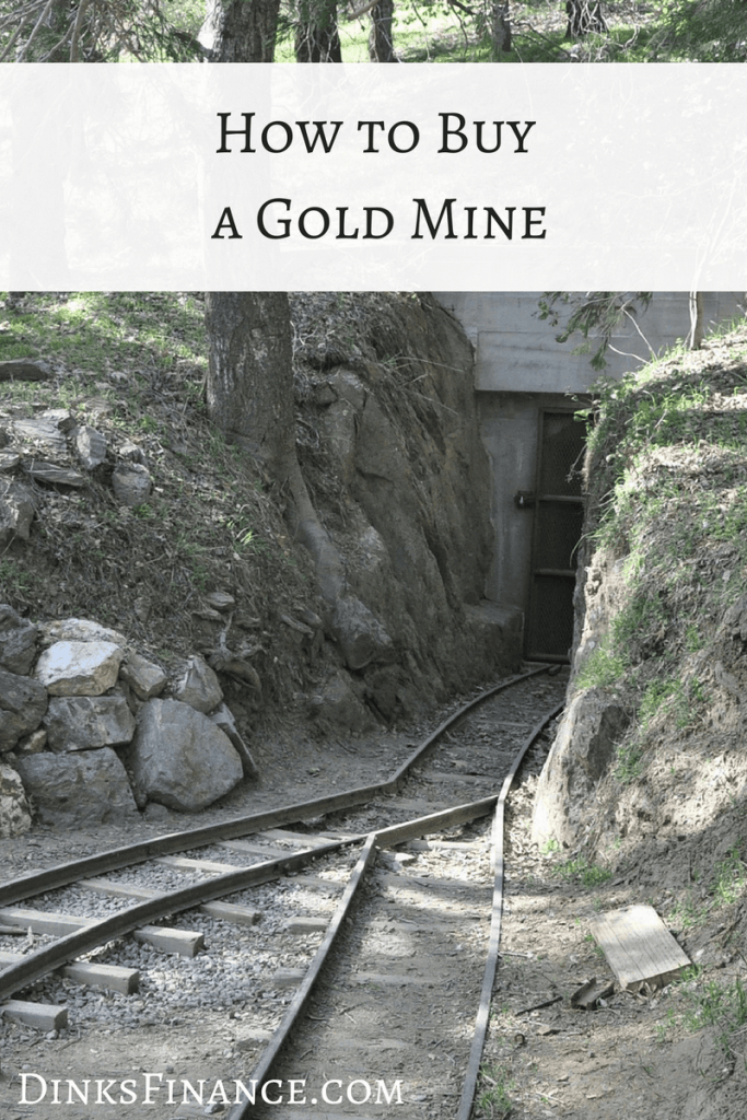 buying a gold mine, investment tips, stock market advice