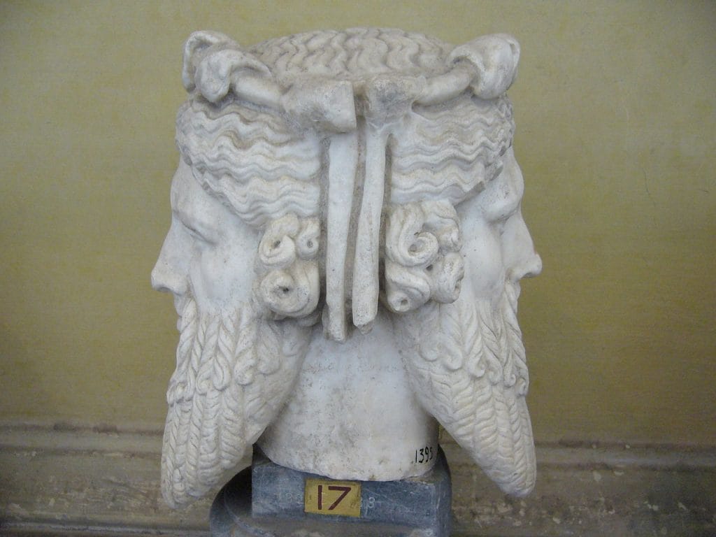 Janus, Roman god of war and transititions